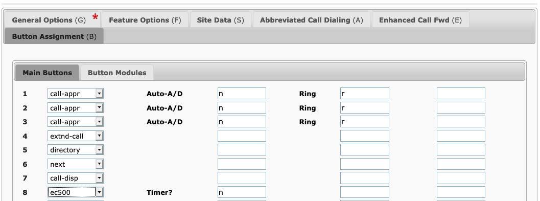 Avaya System Manager Templates